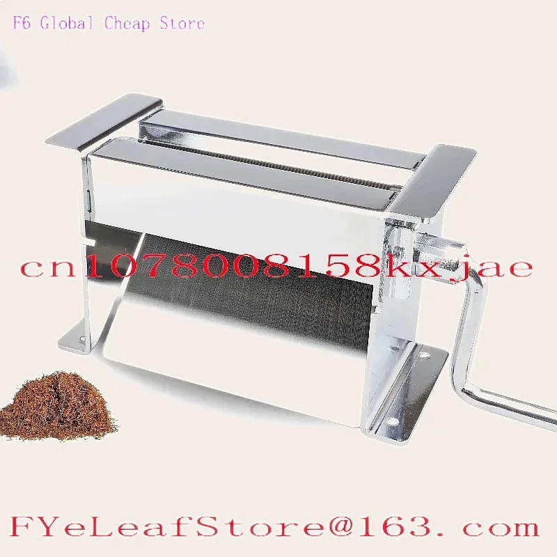 Small Manual Tobacco Leaf Cutter Shisha Cutting Machine Cigarette Shredder for Home Use