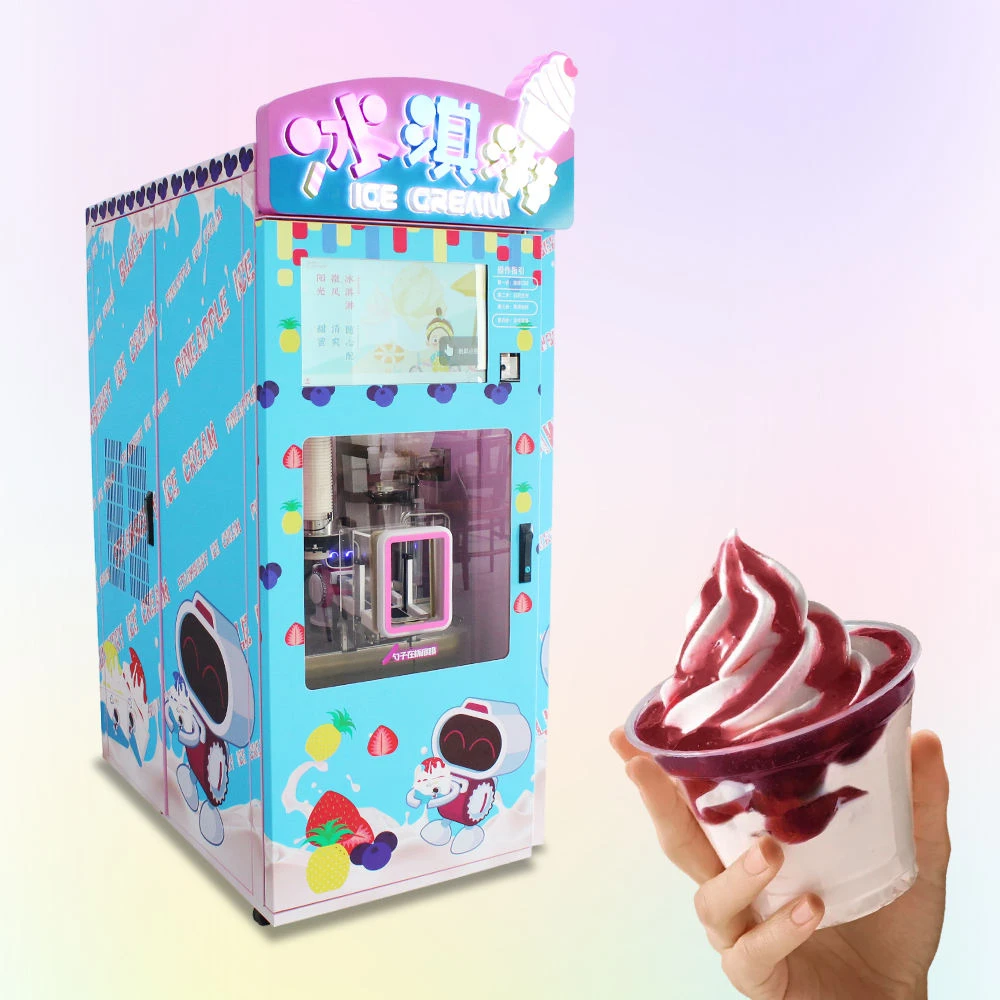 #2026 Hot Sale Fully Automatic Ice Cream Machine Commercial/Home Use High Efficiency with Smart Control & Energy Saving