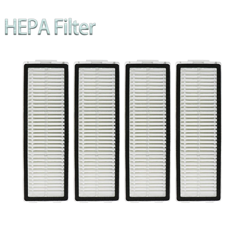 مناسبة لملحقات المكنسة الكهربائية الروبوتية Xiaomi M40S/OV31CN: الفرشاة الرئيسية/الفرشاة الجانبية/فلتر HEPA/قماش الممسحة/كيس الغبار