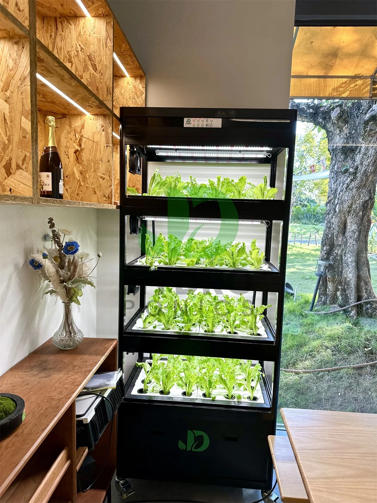 Casa interior inteligente led - Aquaponics Home Kit avaliação e preço