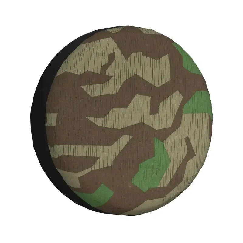 Splittertarn Camouflage Splinter Camo Spare Tire Cover for Toyota Land Cruiser Germany Military 4WD 4x4 RV Car Wheel Protector