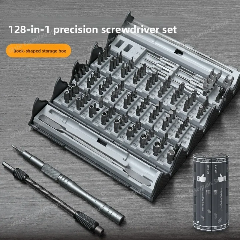 128 In 1,Precision Screwdriver Set ,Men Tools Gift, Professional Magnetic Repair Tool Kit For Computer, Camera,Cell phone Etc