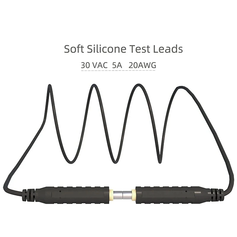 Imagem -04 - Silicone Macio Flexível Jumper Teste Fios Leads de Teste Magnético Sensores Interruptores T10005 30v 5a 35 ft Pcs
