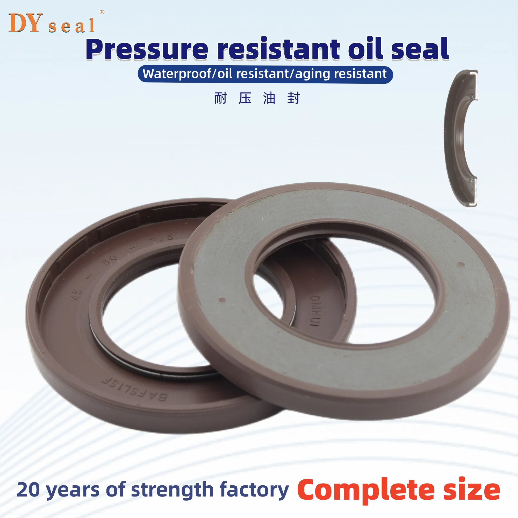 Fluorine rubber Shaft Oil Seal BABSL10FX2 45*80*7/5mm/45x80x7/5mm Hydraulic Pump A4V(T)G71 Motor Seal ISO 9001:2008