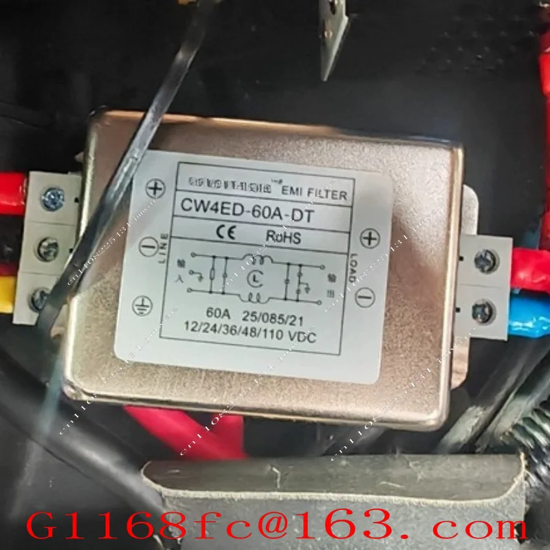 Filter DC DC12V24V48100V30A40A50A Single and Double Section Power Supply Purification Terminal Card Rail Type
