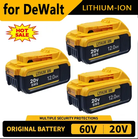 20v Battery rechargeable lithium-ion battery For Dewalt 18/20V battery suitable for Dewalt tool DCB200 DCB205 DCB206 DCF850
