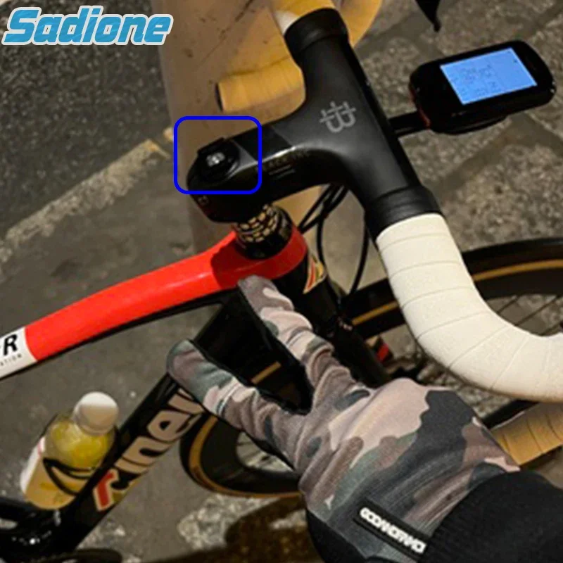 Uchwyt na telefon do roweru górskiego wspornik do montażu na mostku do roweru szosowego MTB jazda na rowerze stojak na smartfona podłącz wspornik zaciskowy — zdjęcie produktu 5