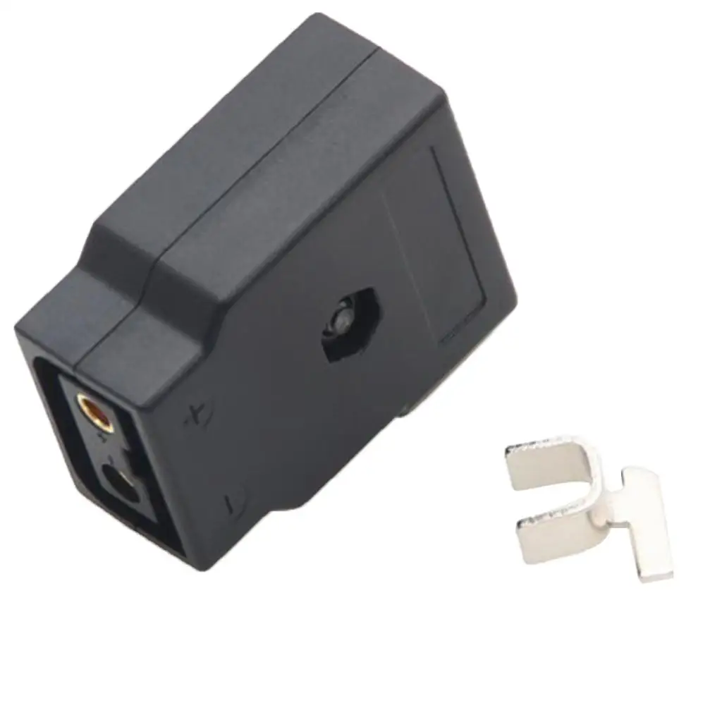 D Tap Power Connector Durable ABS Plug Adapter Cable Battery Accessory for DSLR Rig BMCC BMPC Camera Use