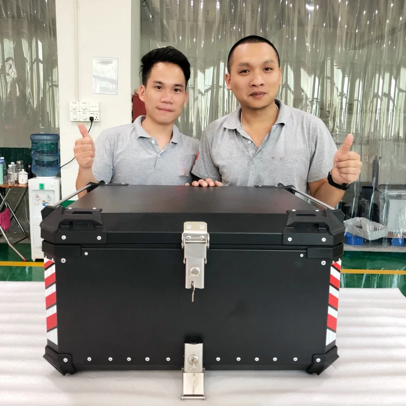 

85L Waterproof High Quality Top Case Aluminum Alloy Tail Boxes Motorcycle Box
