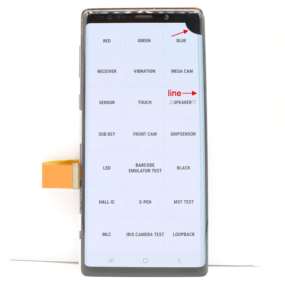 Super AMOLED For Samsung Note 9 N960U N960F  N960B/S LCD Screen Display Touch Screen Digitizer With defect screen 100% testing