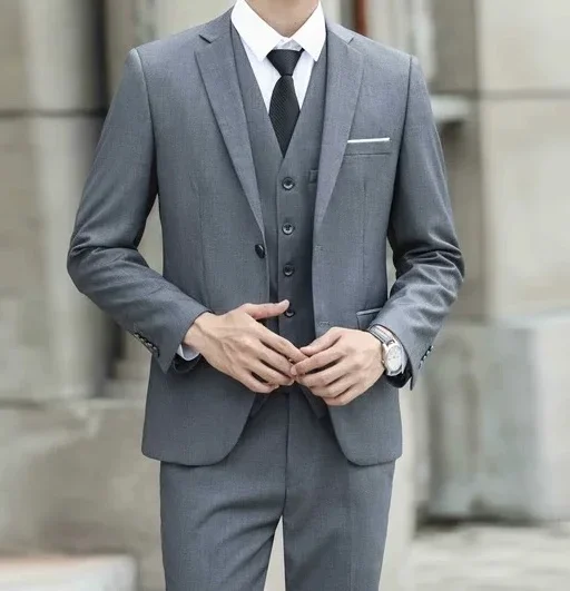 Groom wedding formal suit one