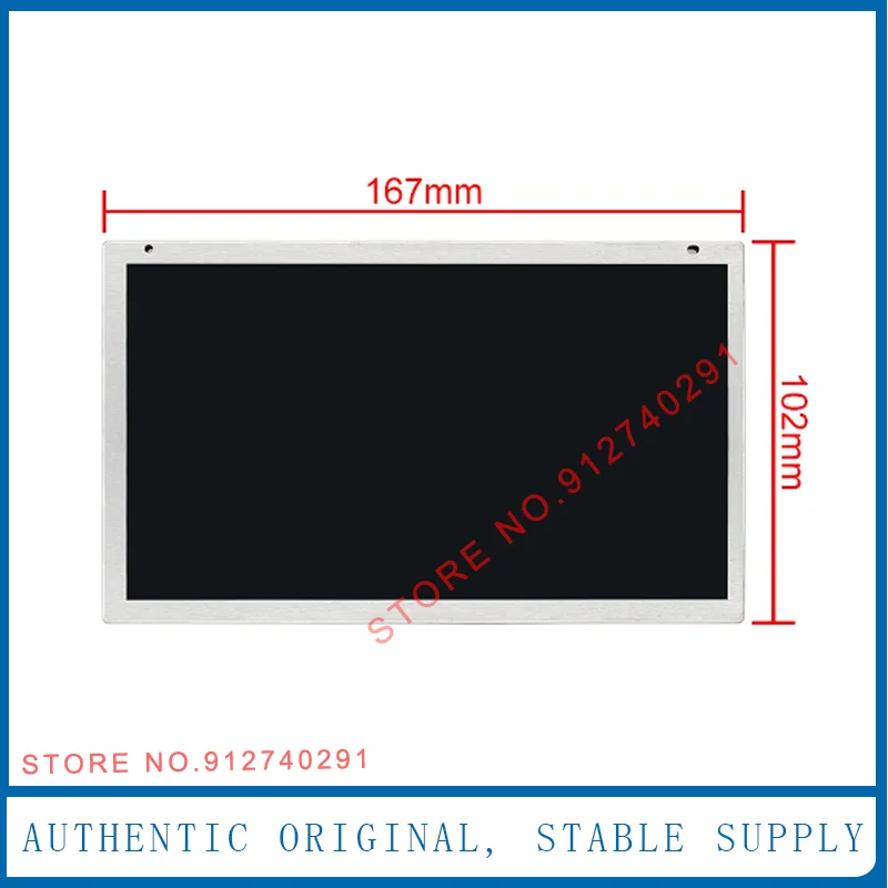 Original 7 Inch TX18D30VM2FAB Color LCD Display Screen For Citroen C4 Picasso Instrument Panel Replacement