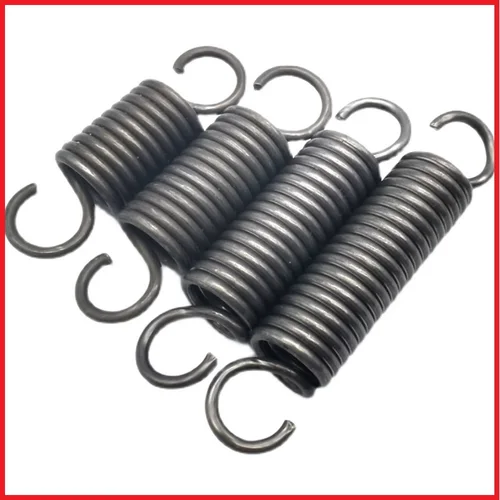 Imagen 2 del producto Resorte de gancho único de acero con resorte, resorte de tensión, diámetro de alambre 3,0mm, diámetro exterior 16/20/25mm, longitud 50/100/110/120/130/150/160/180/200/280mm