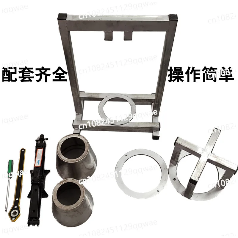 8.5/10 inch on-inflatable solid tire honeycomb tire simple pressing machine tool