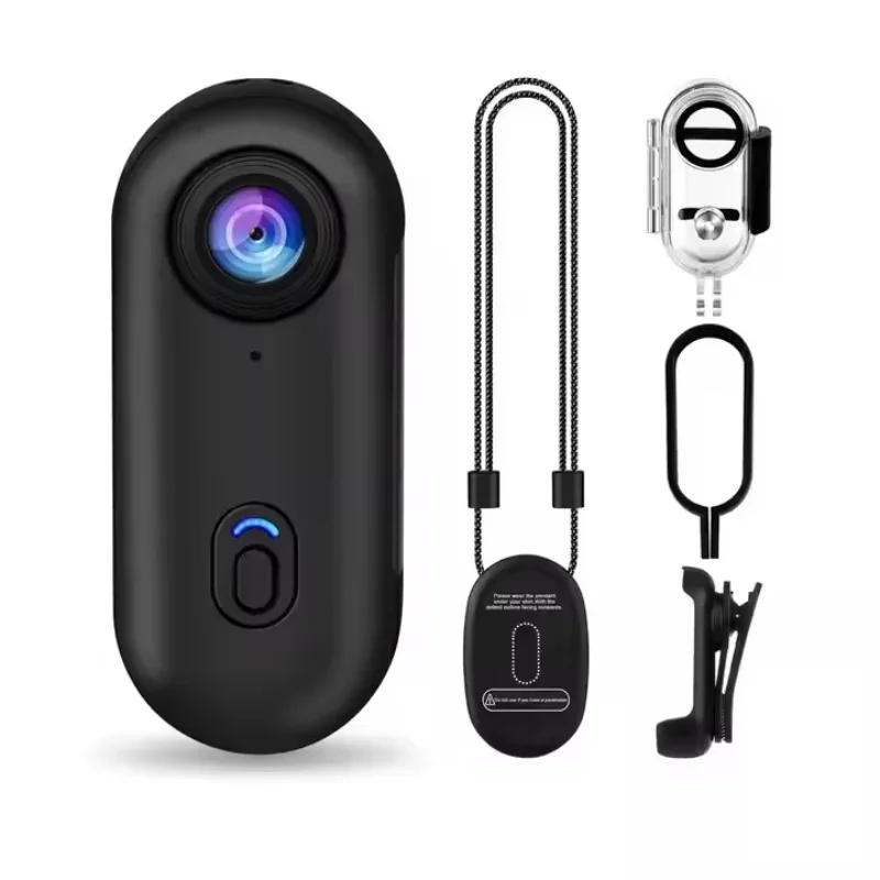 APP Control Portable Vlog  Underwater 30M Small Thumb Action  1080P WiFi Pocket Mini Body