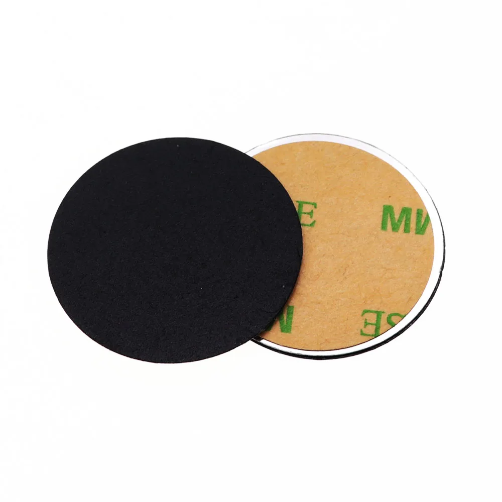 5 Stück schwarze magnetische Metallplatten für Auto-Handyhalterungen, universelle Eisenblech-Scheiben-Aufkleber, Halterung für Mobiltelefone, Magnetständer – Detail 3