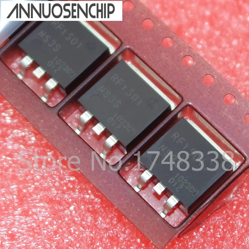 100PCS/LOT RF1501NS3STL D2KPA SMD TO-263 100% import brand new original RF1501 RF1501NS3S