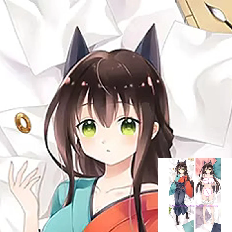 

Anime Dakimakura Pillow Case Tatsumi Kon Sexy and Busty Beautiful Girl Double-Sided Halloween