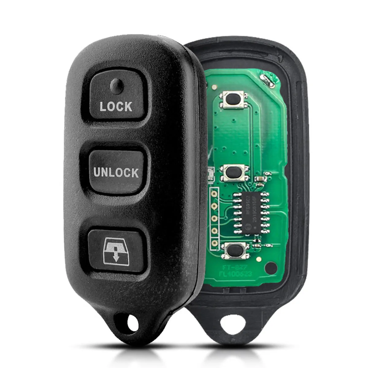 2+1 3 Buttons HYQ12BBX HYQ12BAN 314.4Mhz Fob For Toyota Highlander 2001 2002 2003 2004 2005 2006 2007 Remote Car Key