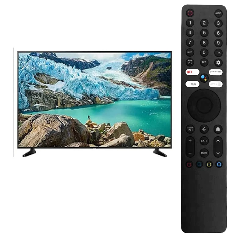 XMRM-ML Controle Remoto de Voz para Xiaomi TV, Android TV, A Pro, 43 ", 55", 65 ", 75", 43 ", 50", 55 ", 65"