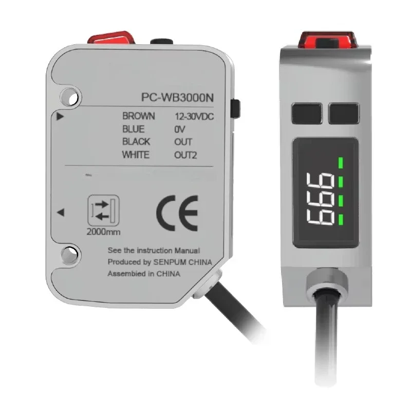 Senpum High Precision  Ranging Rs-485  Measuring Colour Matching Sensor Color Code Recognition Sensor