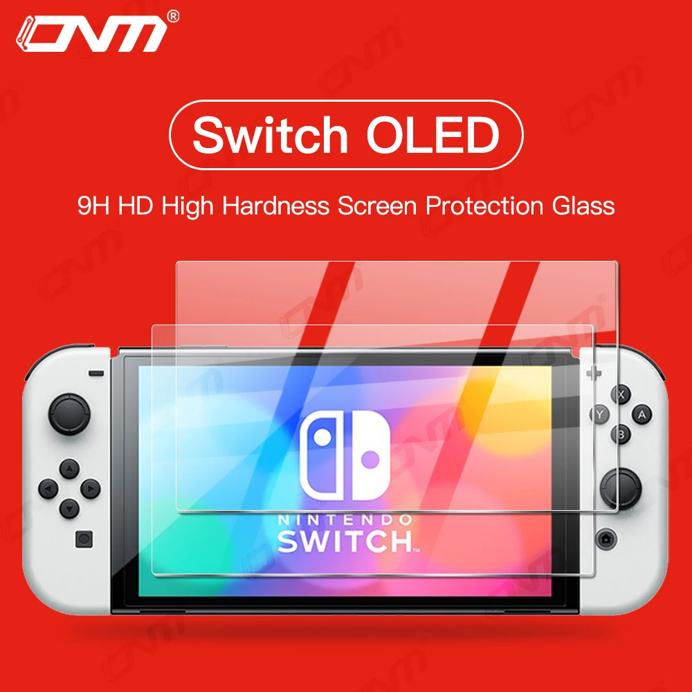 1-3Pack de vidro temperado protetor para Nintend Switch Película protetora de tela OLED para Nintendos Switch Lite NS Acessórios de vidro