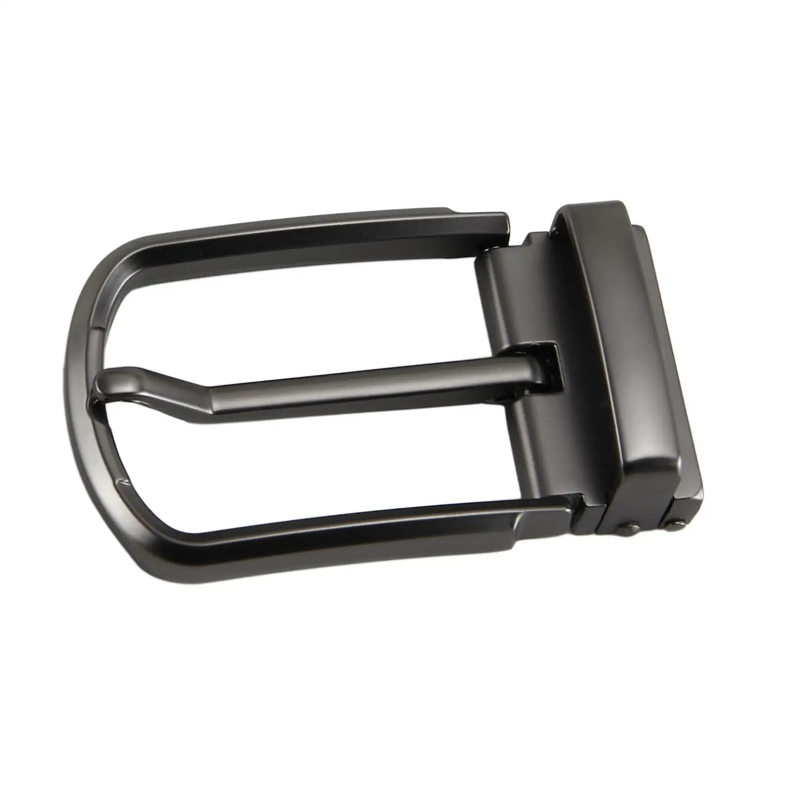 

5xReversible Belt Buckle Rectangle Pin Buckle, for 3.3cm-3.4cm Belt, Single