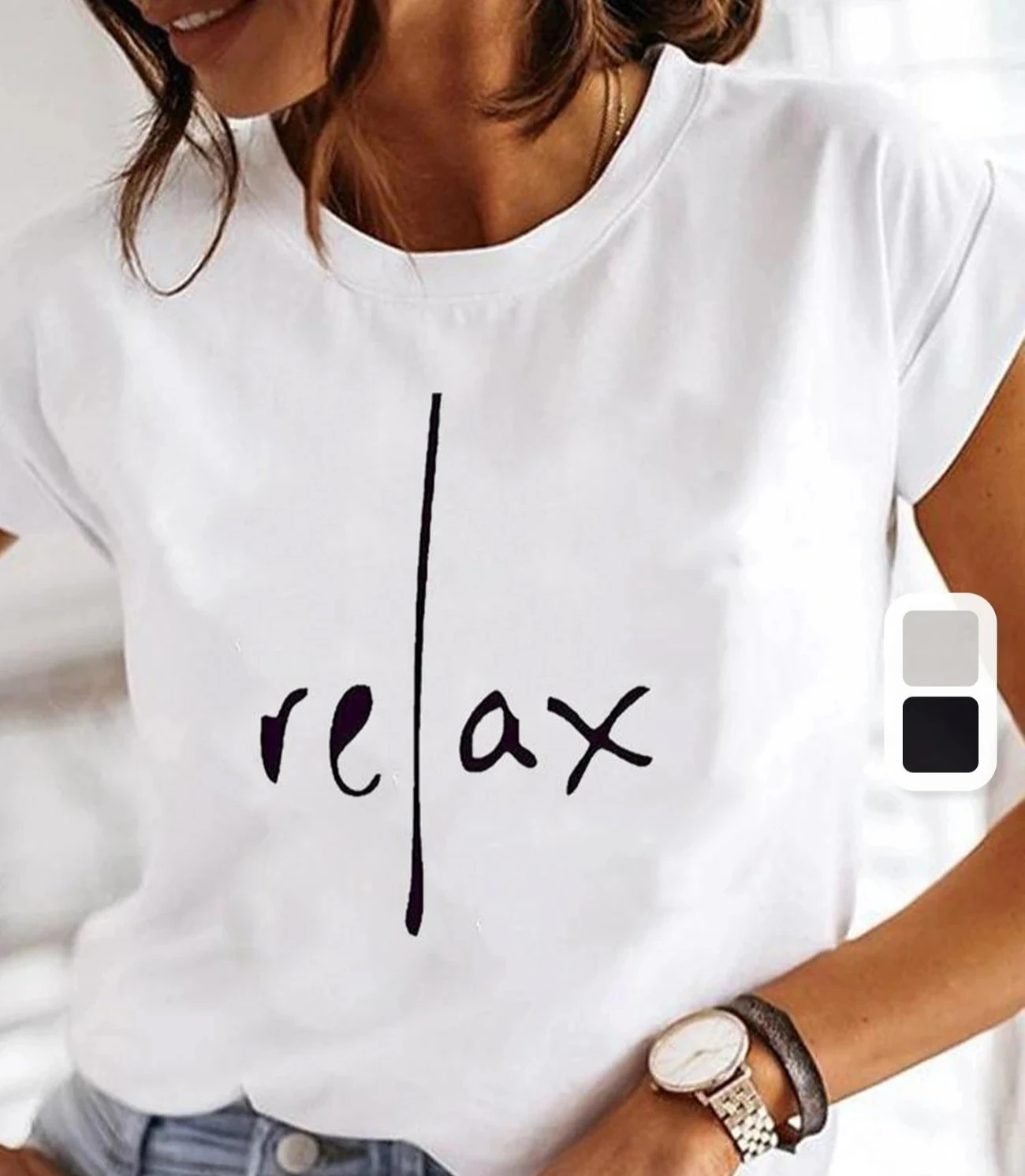 

Casual Woman Summer Tshirt Relax Print Streetwear T-Shirts Female T Shirts Korean Fashion Graphic Tees Tops Women Clothing