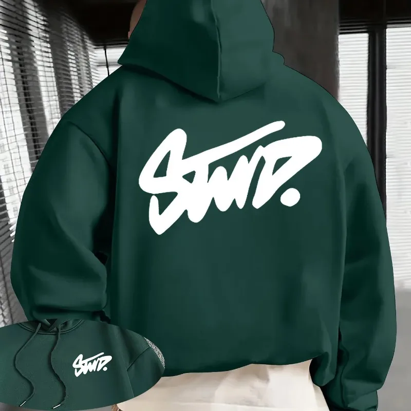 ملابس رجالية Y2K، أزياء يومية غير رسمية بأكمام طويلة وغطاء للرأس ونمط كلاسيكي شعبي،