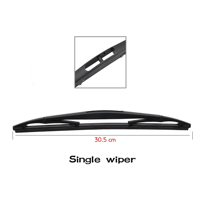 BEMOST Car Rear Windshield Windscreen Wiper Blade Arm Soft Natural Rubber For Honda Element Hatchback Year From 2005 To 2018