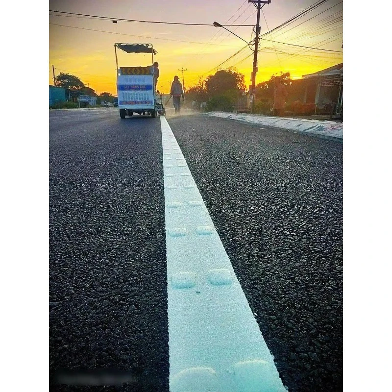 

Easy Maintenance Road Marking Machine for High Traffic Urban Intersections Fast Drying Paint Formulas Customized Made in China