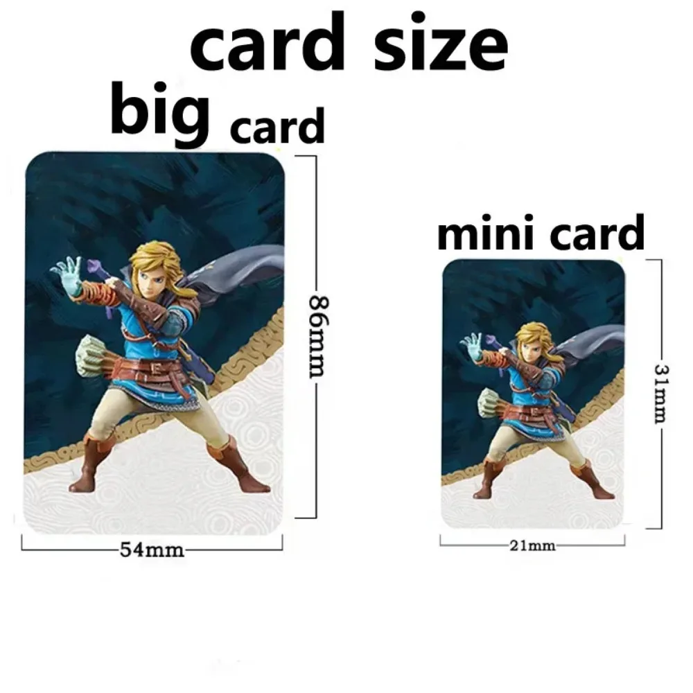 45 قطعة من بطاقات Zelda Amiibos ذات الطراز الجديد تنطبق على أسطورة Zelda Tears of the Kingdo وأسطورة Zelda أحدث الطيران الشراعي
