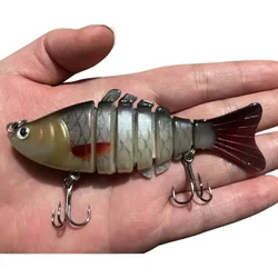 Ultimate Multi-Jointed Swimbait - Lifelike Sinking Lure, Targets Wide Range of Fish for Fresh & Saltwater Angling