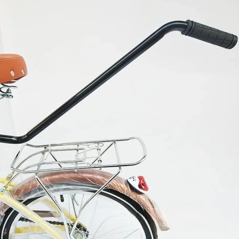 دراجة التدريب دفع انتزاع التوازن مقود دراجة القطب المدرب مجموعة للأطفال الأطفال تعلم ركوب الدراجات جهاز السيارة أداة الدراجة #4