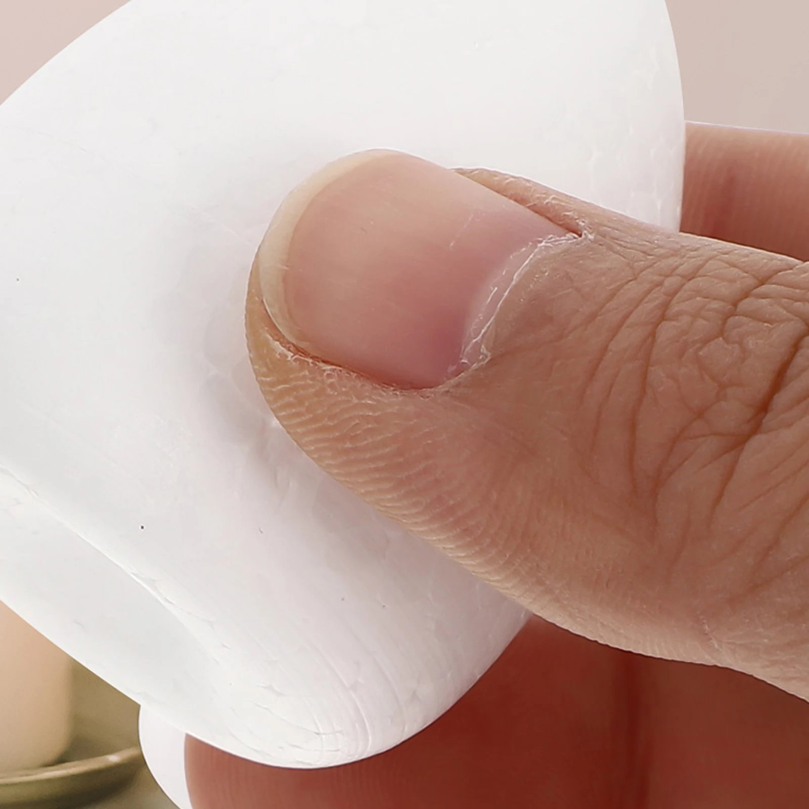 

50Pcs DIY Foam Flower Drop Shape Painting Foam Crafts for Handmade Decorations Xmas Party DIY