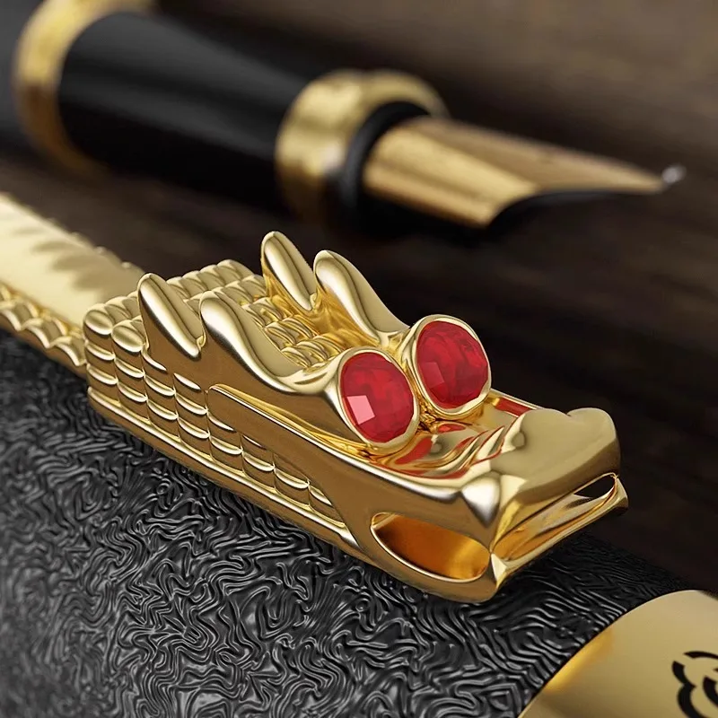 مجموعة هدايا أقلام حبر Hero 6006 - قلم تنفيذي غير لامع، قلم عمل معدني ممتاز للبالغين، كتابة سلسة، هدية للمعلم #3