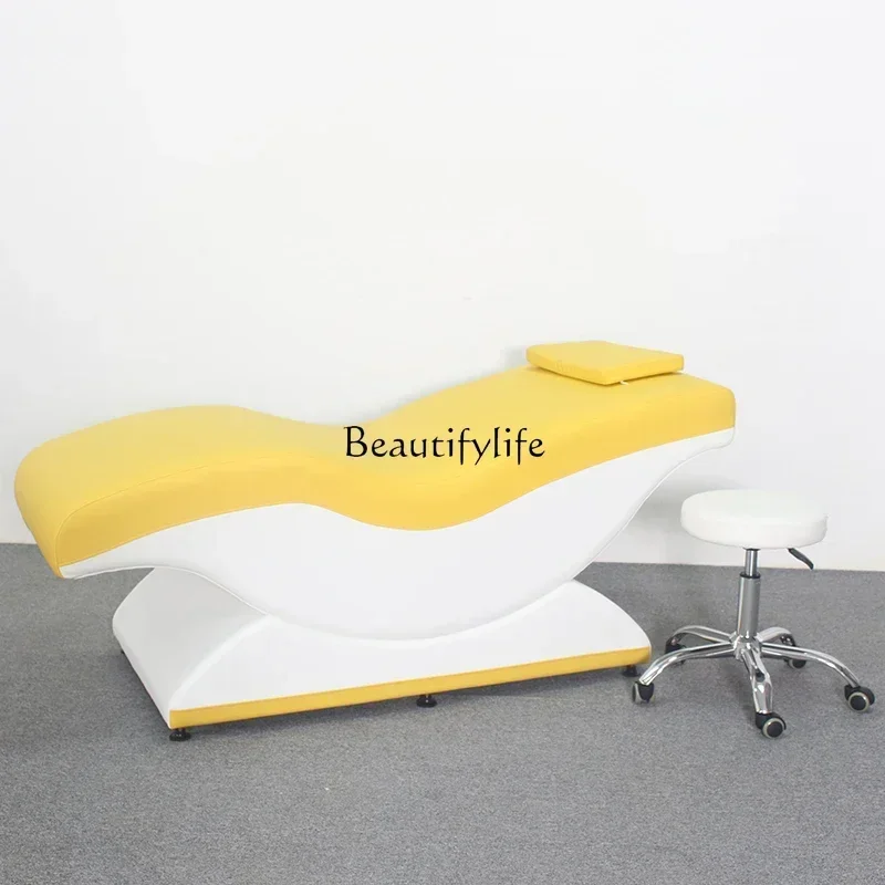 Multifunctional Beauty Salon Special Ear Cleaning Solid Wood Massage Nail Beauty Eyelash Beauty Face Nursing Bed