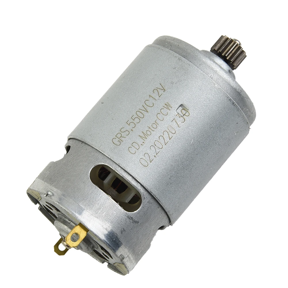 Noiseless and Efficient 12V 13 tooth Double speed DC Motor for Bosch TSR1080 2 LI Rotor and GSR120LI Electric Drill