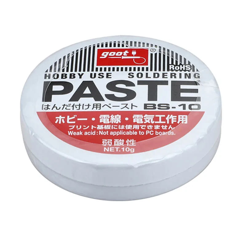 100% Orgin Goot Environment-friendly Soldering Paste Flux Bs-15 Bs-10 Wire Welding Electric Appliance Solder