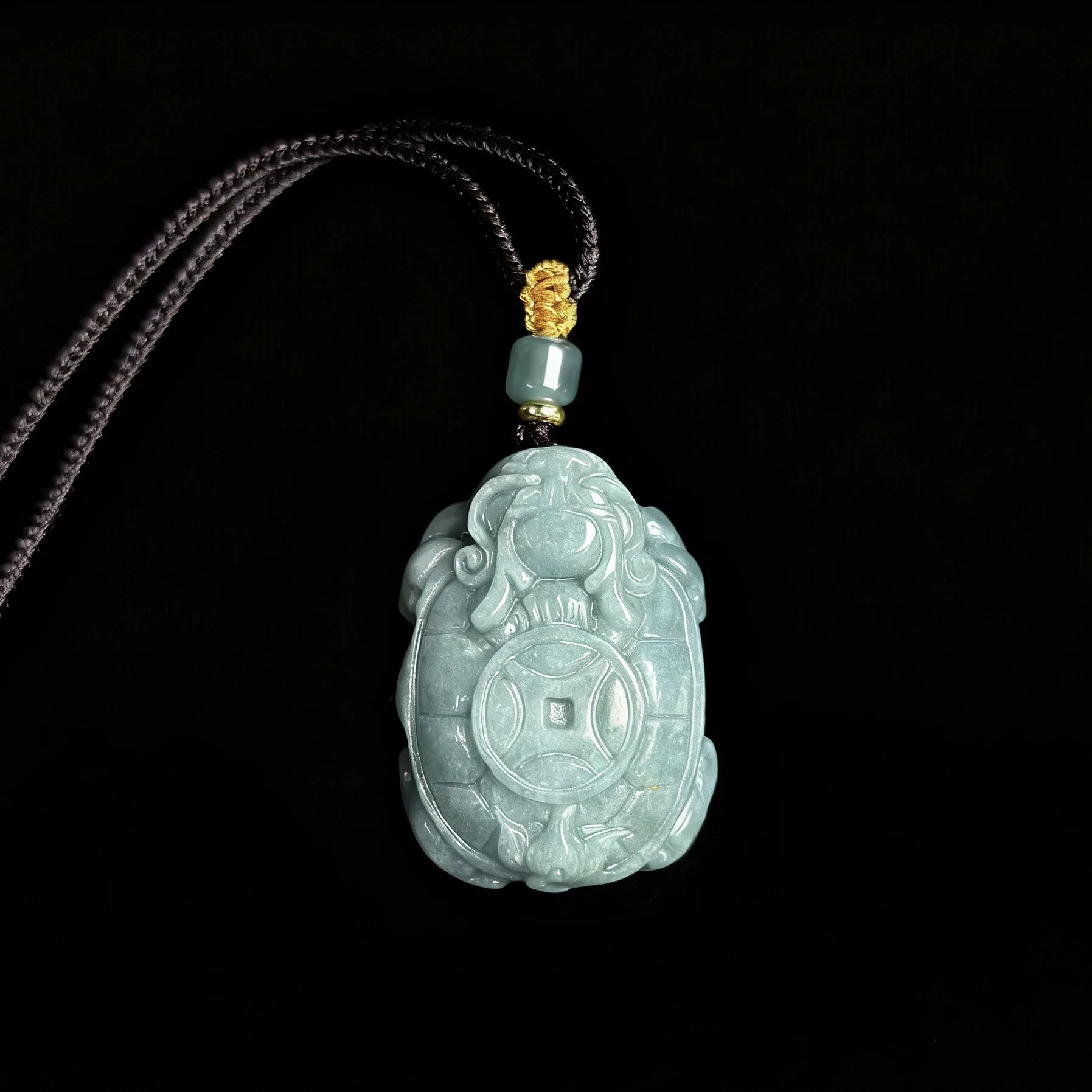 

Natural A-grade Jade Money Dragon & Tortoise Pendant Gender-Neutral 3D Drop Earrings Lucky Symbolism Jewelry Drop Shipping