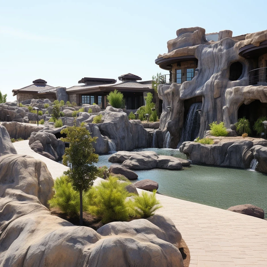 Inspiration Custom Landscape Outdoor Architecture Landscape Attractions Architectural Design