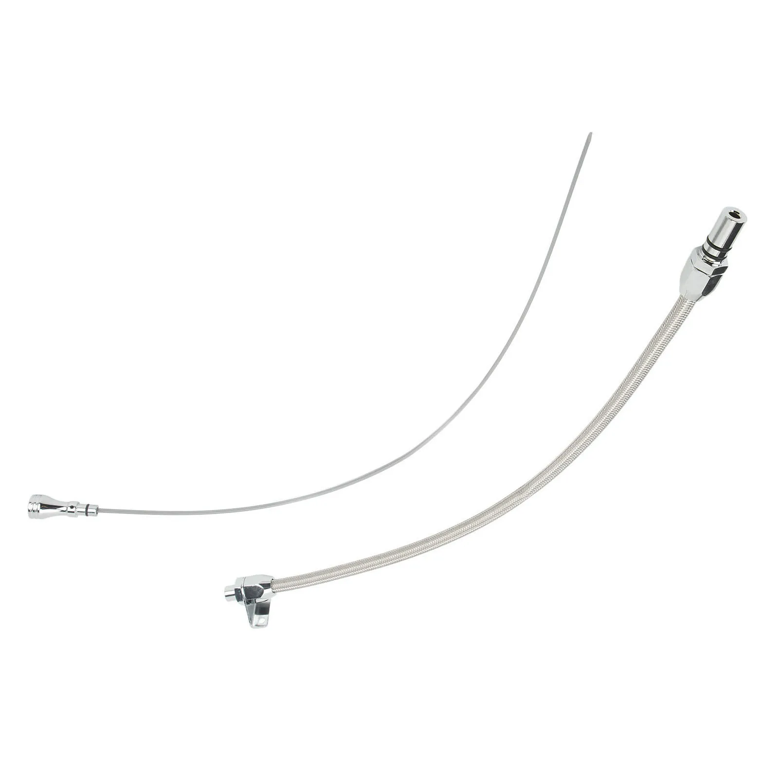 Car Gearbox Oil Dipstick Metal Transmission Fluid Level Dipstick Replacement for Chevy GM 4L60E