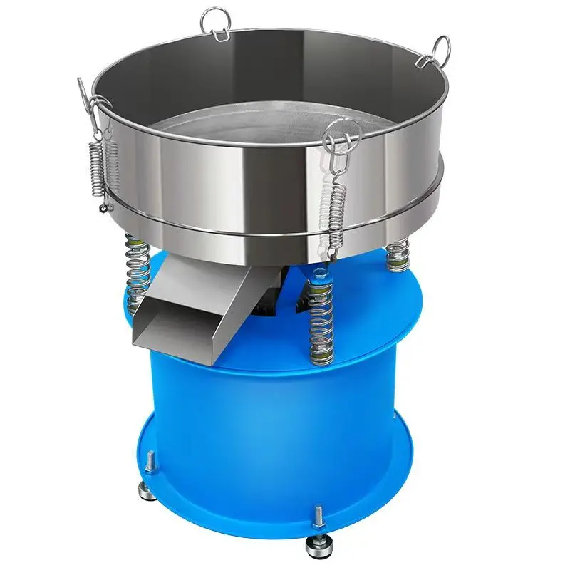 High Efficiency Electric Vibrating Screen Industrial Powder Sieving Machine For Flour Spices Dry Food Materials