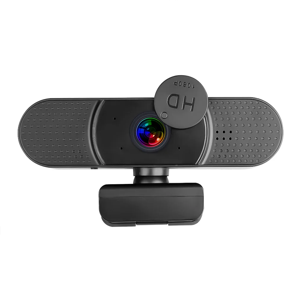 

USB Online Teaching 1080P HD Live Streaming Webcam with Microphone, Driver-Free Computer Camera