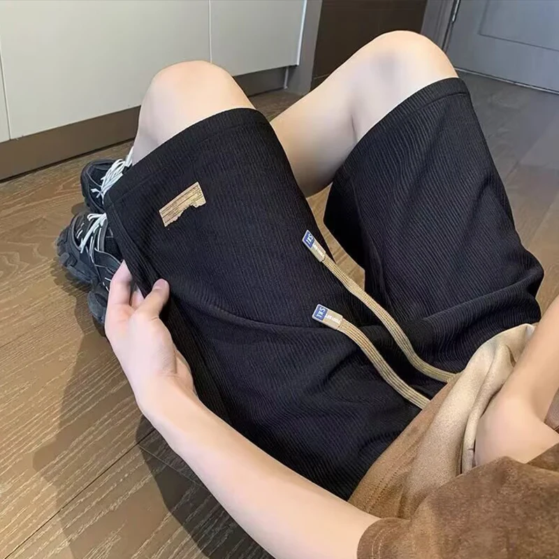 抗菌アイスシルククールメンズサマーショーツアメリカンファッションブランドファッション速乾スポーツ＆レジャープラスサイズビーチパンツ