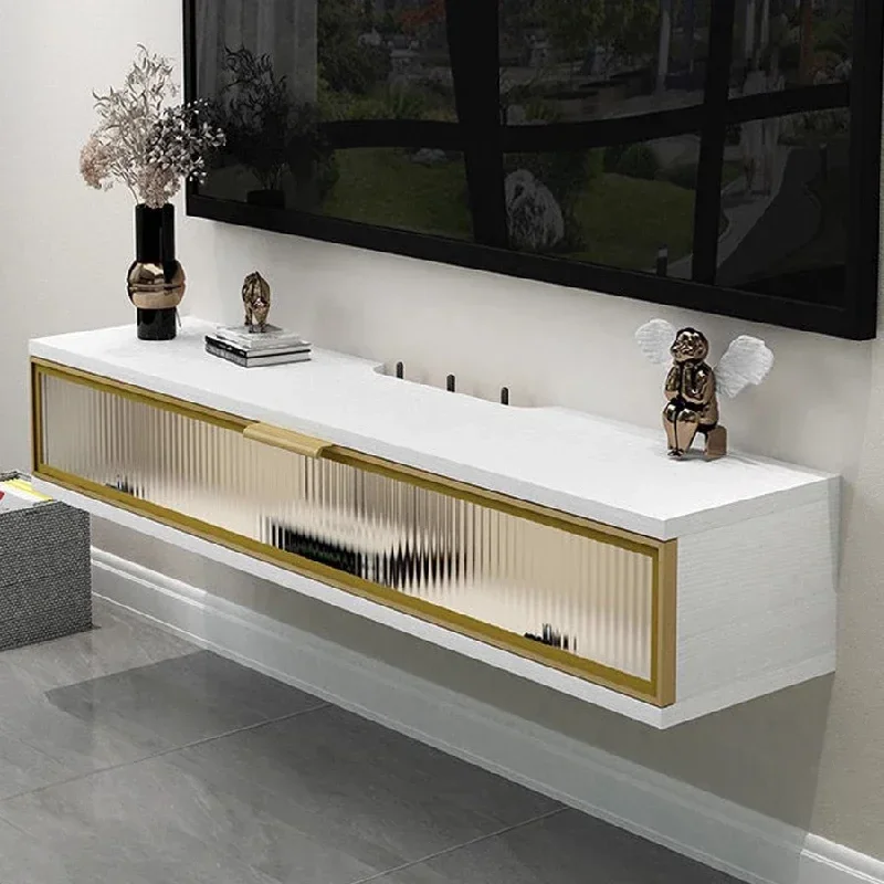 Mid Century Furniture Nordic Tv Stand Salon Modern Table Luxury Console White Vintage Wall Cabinet Gold Multifunction Home Unit