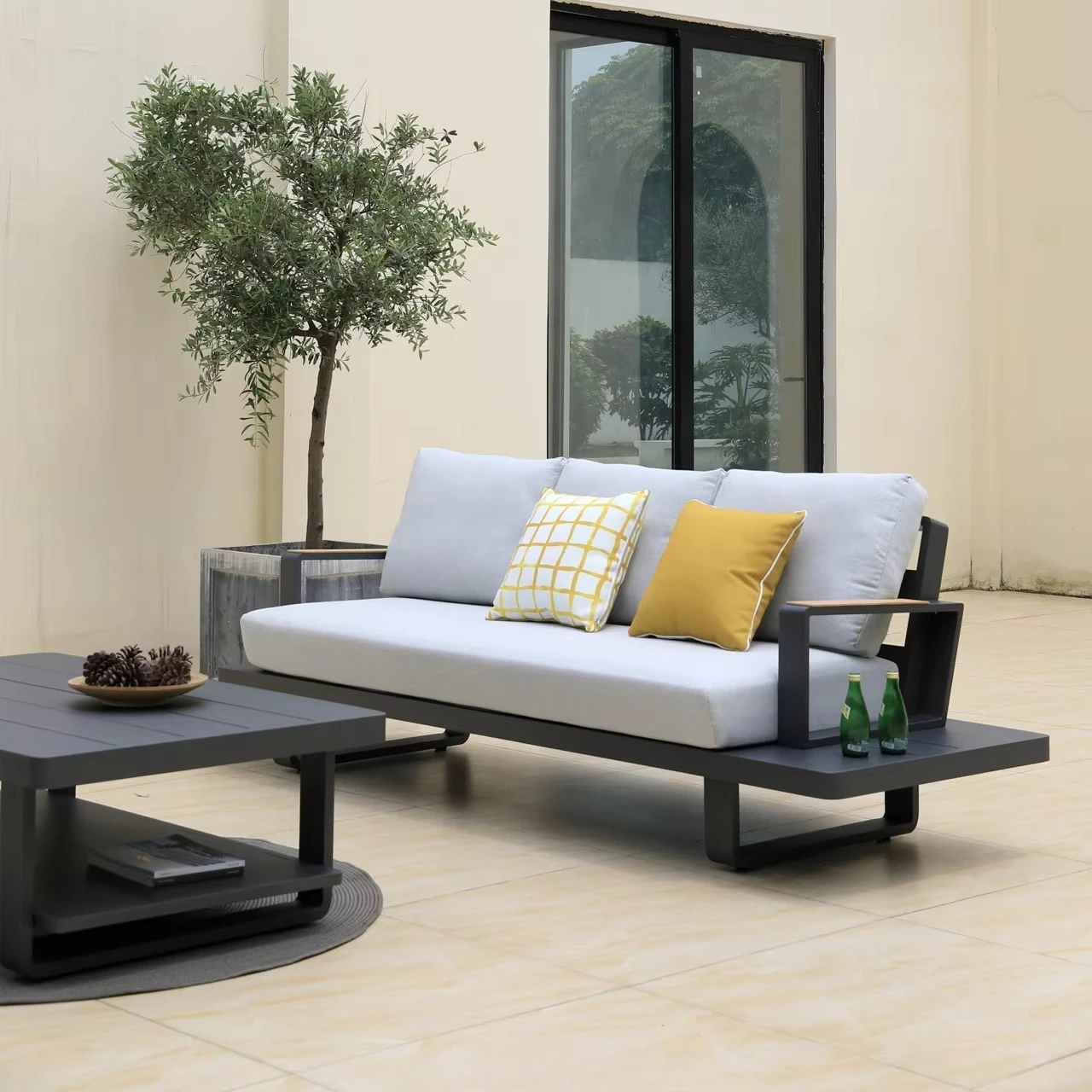 Conjunto de Sofá 3 Lugares POW - Outdoor Furniture Supplier avaliação e preço