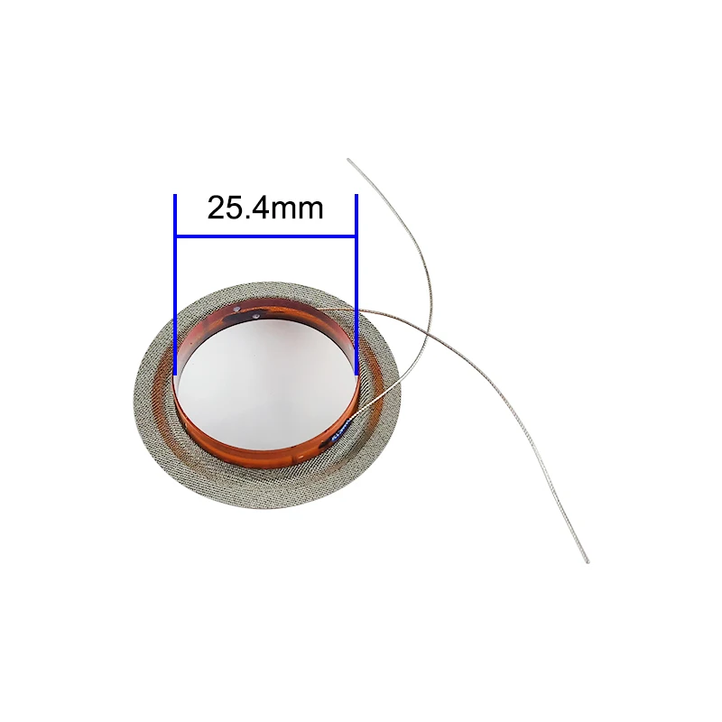 GHXAMP 25.4mm Imported Ceramic Metal Matrix Diaphragm 25.5Core Treble Voice Coil Silk edge Single-side outlet For JBL A026TS 2pc