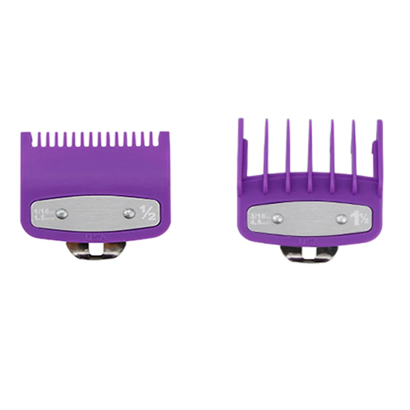 New 2PCS/Set 1.5/4.5mm Hair Clipper Limit-Trimmer Cutting Guide Comb Guards for Wahl