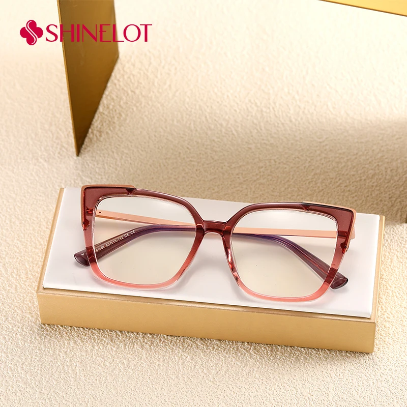 

81157 New Craft Women Cat Eye Eyeglasses Frame Eye Protection Female Glasses South American Style Best-Selling Classy Eyewear